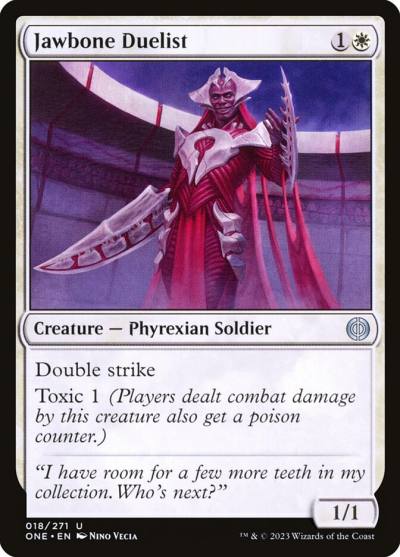 Jawbone Duelist ONE-18 Phyrexia: All Will Be One Magic card