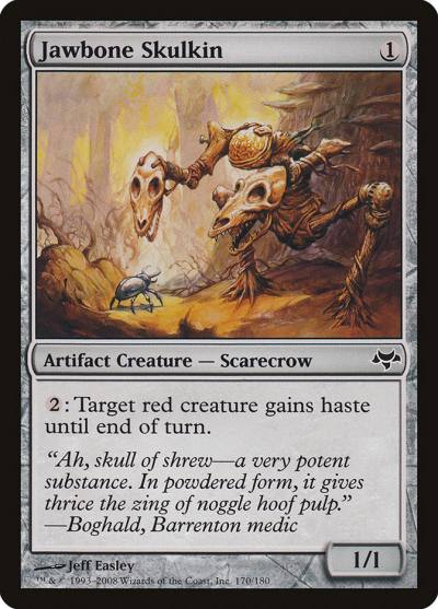 Jawbone Skulkin 170 Eventide Magic card