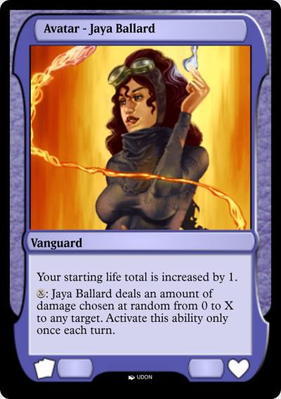 Jaya Ballard Avatar PMOA-64 Magic Online Avatars Magic card
