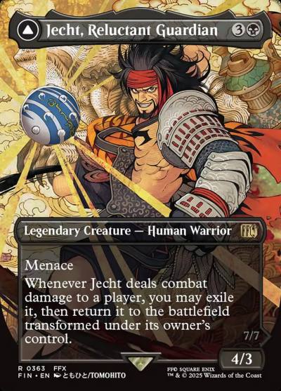 Jecht, Reluctant Guardian // Braska's Final Aeon FIN-363 Final Fantasy Magic card