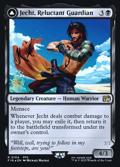 Jecht, Reluctant Guardian // Braska's Final Aeon PFIN-104S Final Fantasy Promos Magic card