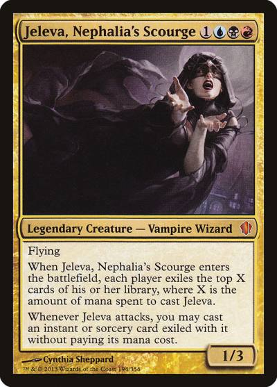 Jeleva, Nephalia's Scourge C13-194 Commander 2013 Magic card