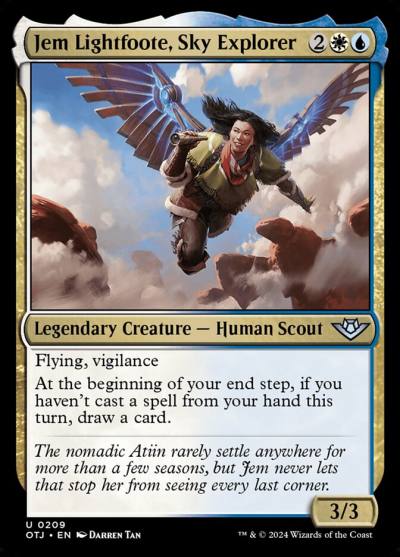 Jem Lightfoote, Sky Explorer 209 Outlaws of Thunder Junction Magic card