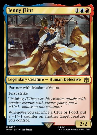 Jenny Flint WHO-136 Doctor Who Magic card