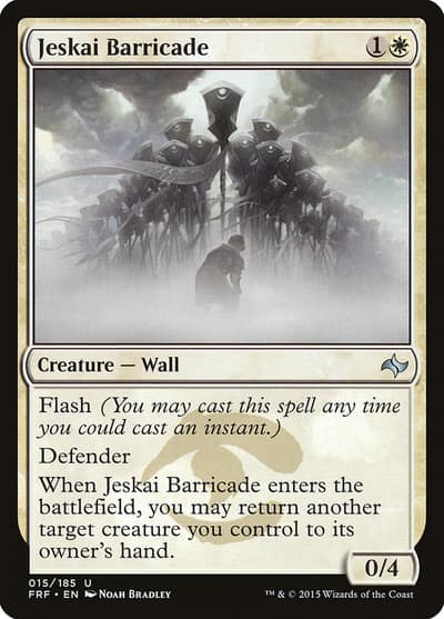 Jeskai Barricade 15 Fate Reforged Magic card