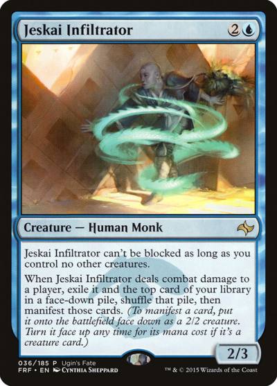 Jeskai Infiltrator UGIN-36 Ugin's Fate Magic card