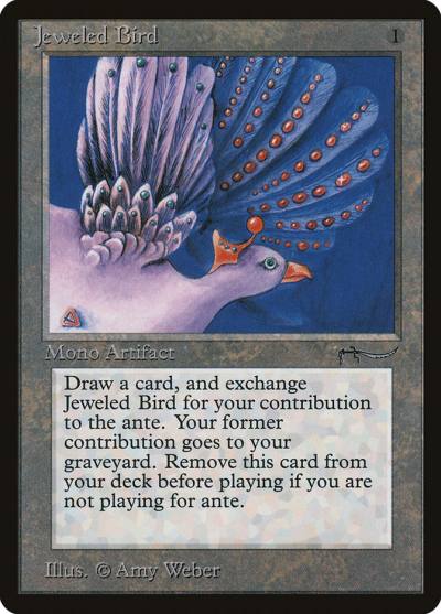 Jeweled Bird ARN-66 Arabian Nights Magic card