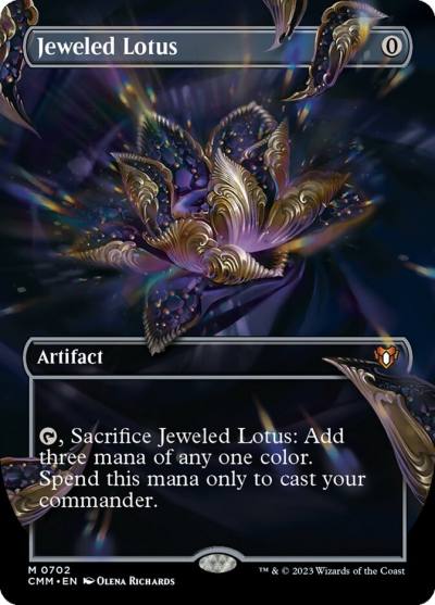 Jeweled Lotus CMM-702 Commander Masters Magic card