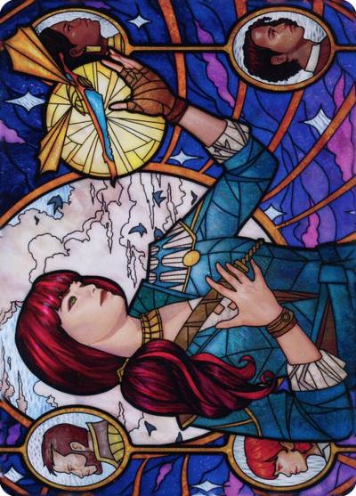 Jhoira, Ageless Innovator // Jhoira, Ageless Innovator ADMU-73 Dominaria United Art Series Magic card