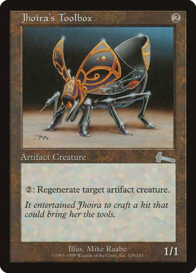 Jhoira's Toolbox 128 Urza's Legacy Magic card