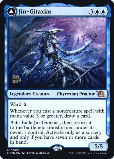 Jin-Gitaxias // The Great Synthesis PMOM-65S March of the Machine Promos Magic card