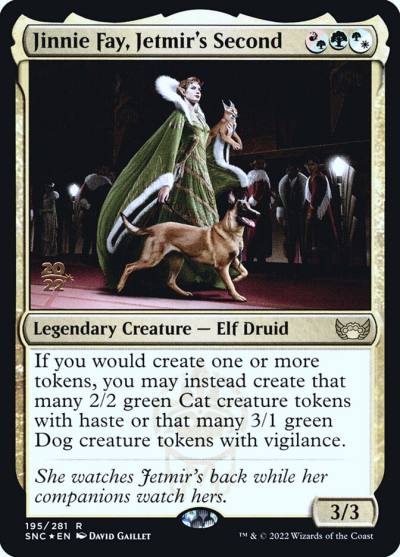 Jinnie Fay, Jetmir's Second PSNC-195S Streets of New Capenna Promos Magic card