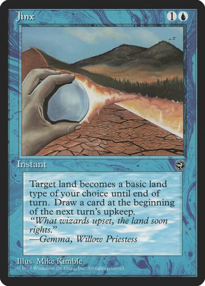 Jinx HML-29 Homelands Magic card