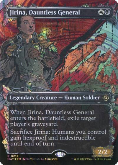 Jirina, Dauntless General MAT-212 March of the Machine: The Aftermath Magic card