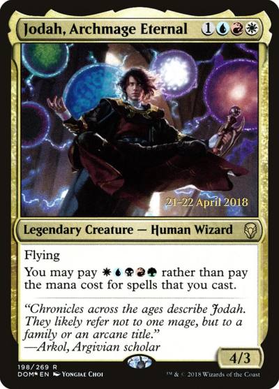 Jodah, Archmage Eternal PDOM-198S Dominaria Promos Magic card
