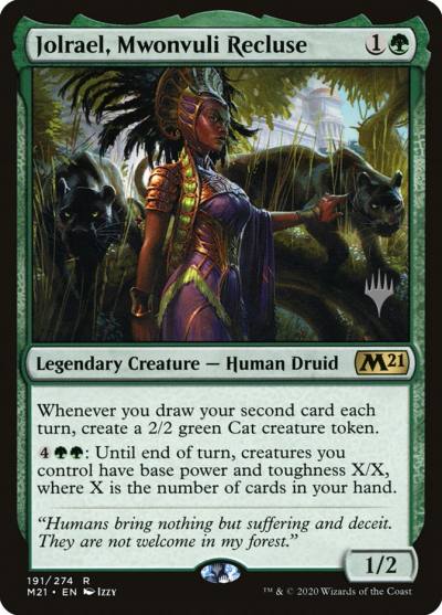 Jolrael, Mwonvuli Recluse PM21-191P Core Set 2021 Promos Magic card