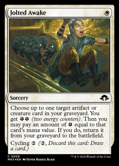 Jolted Awake MH3-509 Modern Horizons 3 Magic card