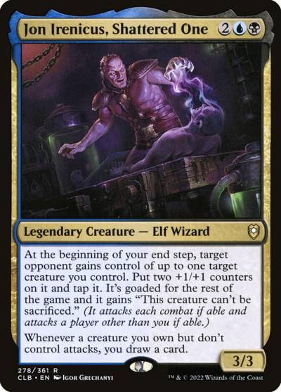 Jon Irenicus, Shattered One CLB-278 Commander Legends: Battle for Baldur's Gate Magic card