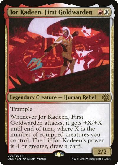 Jor Kadeen, First Goldwarden ONE-203 Phyrexia: All Will Be One Magic card