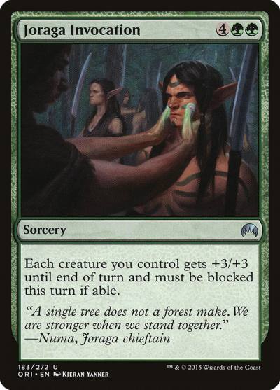 Joraga Invocation ORI-183 Magic Origins Magic card