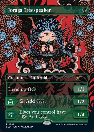 Joraga Treespeaker SLD-1281 Secret Lair Drop Magic card