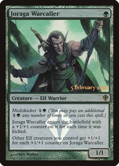 Joraga Warcaller PWWK-106STAR Worldwake Promos Magic card