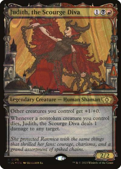 Judith, the Scourge Diva MUL-175 Multiverse Legends Magic card