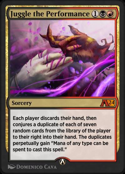 Juggle the Performance YMKM-25 Alchemy: Murders at Karlov Manor Magic card