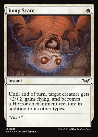 Jump Scare DSK-17 Duskmourn: House of Horror Magic card