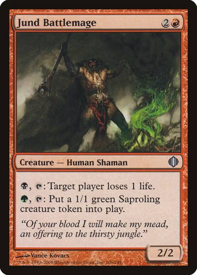 Jund Battlemage 106 Shards of Alara Magic card