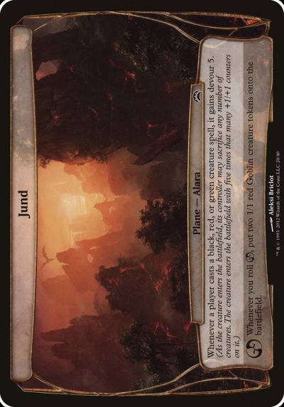 Jund OPC2-20 Planechase 2012 Planes Magic card