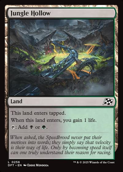 Jungle Hollow DFT-256 Aetherdrift Magic card