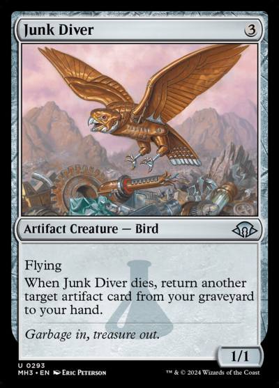 Junk Diver MH3-293 Modern Horizons 3 Magic card