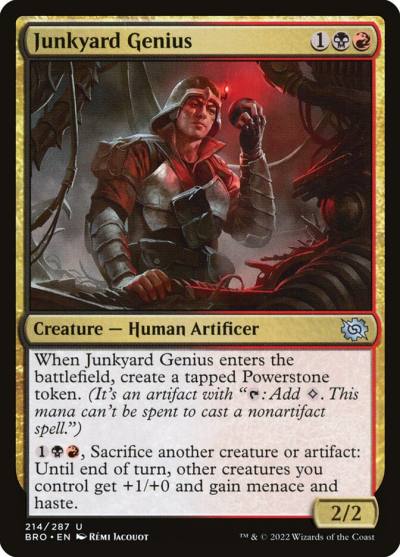 Junkyard Genius BRO-214 The Brothers' War Magic card