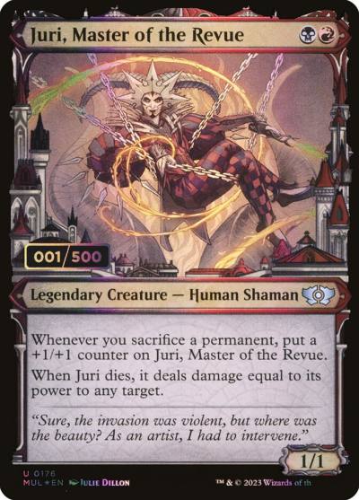 Juri, Master of the Revue MUL-176Z Multiverse Legends Magic card