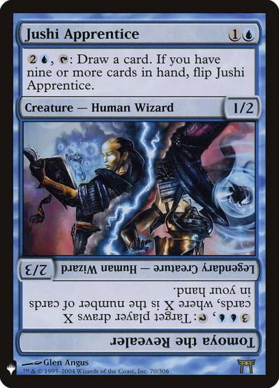 Jushi Apprentice // Tomoya the Revealer PLST-CHK-70 The List Magic card