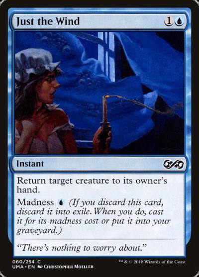 Just the Wind UMA-60 Ultimate Masters Magic card