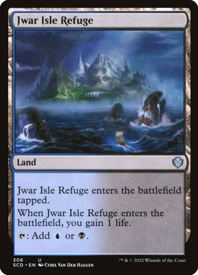 Jwar Isle Refuge SCD-306 Starter Commander Decks Magic card