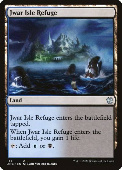 Jwar Isle Refuge ZNC-133 Zendikar Rising Commander Magic card
