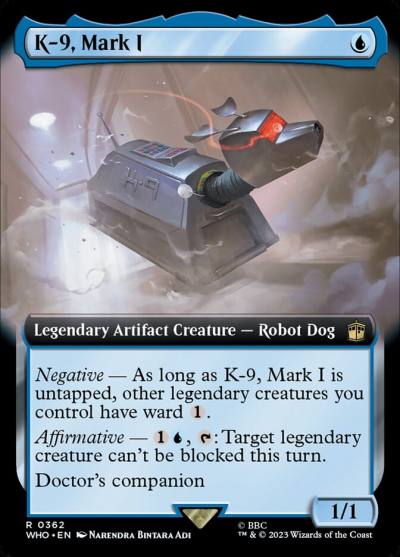 K-9, Mark I WHO-362 Doctor Who Magic card