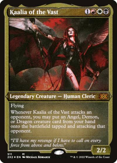 Kaalia of the Vast 2X2-511 Double Masters 2022 Magic card