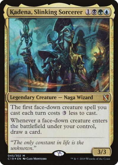 Kadena, Slinking Sorcerer C19-45 Commander 2019 Magic card