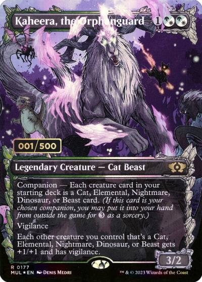Kaheera, the Orphanguard MUL-177Z Multiverse Legends Magic card