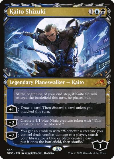 Kaito Shizuki NEO-350 Kamigawa: Neon Dynasty Magic card