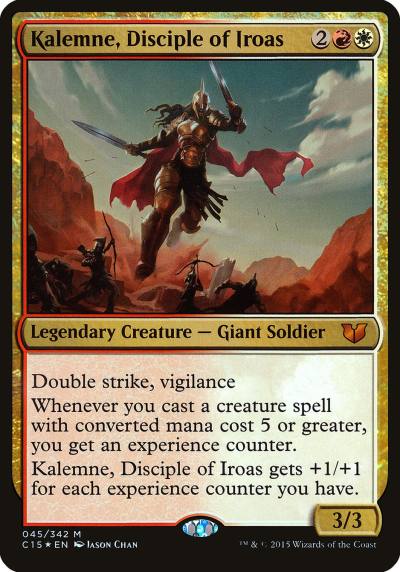 Kalemne, Disciple of Iroas OC15-45 Commander 2015 Oversized Magic card