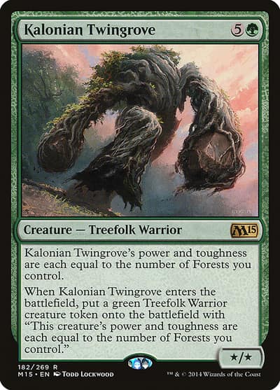 Kalonian Twingrove 182 Magic 2015 Magic card
