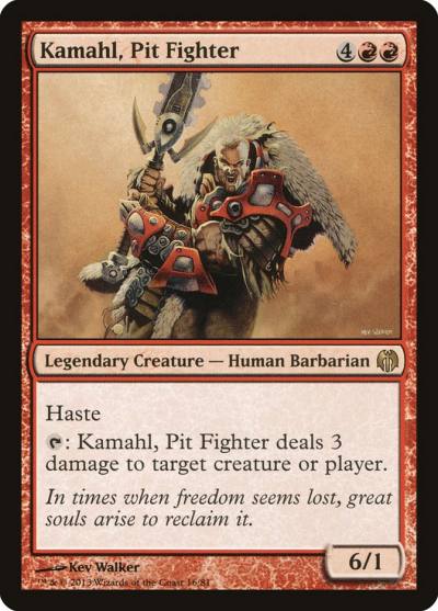 Kamahl, Pit Fighter DDL-16 Duel Decks: Heroes vs. Monsters Magic card