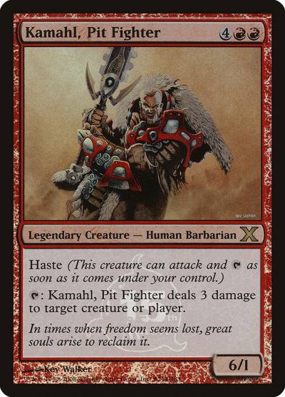 Kamahl, Pit Fighter P15A-2 15th Anniversary Cards Magic card