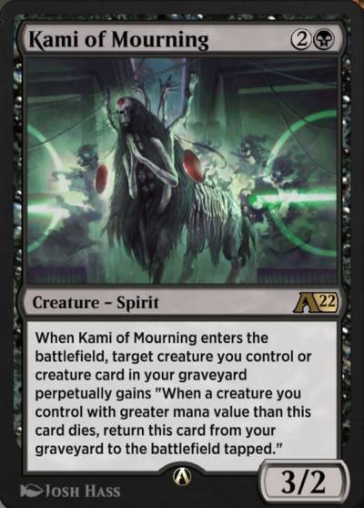 Kami of Mourning YNEO-14 Alchemy: Kamigawa Magic card