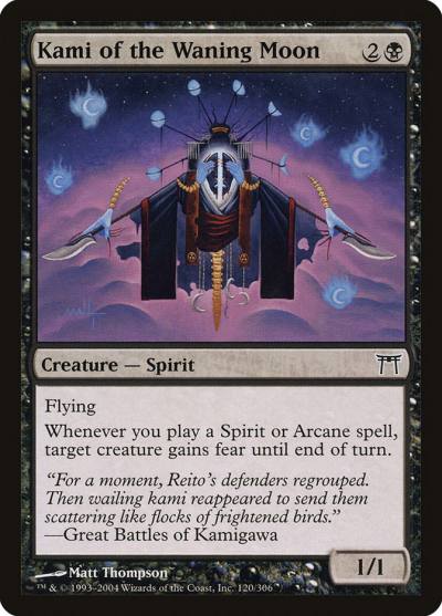 Kami of the Waning Moon 120 Champions of Kamigawa Magic card